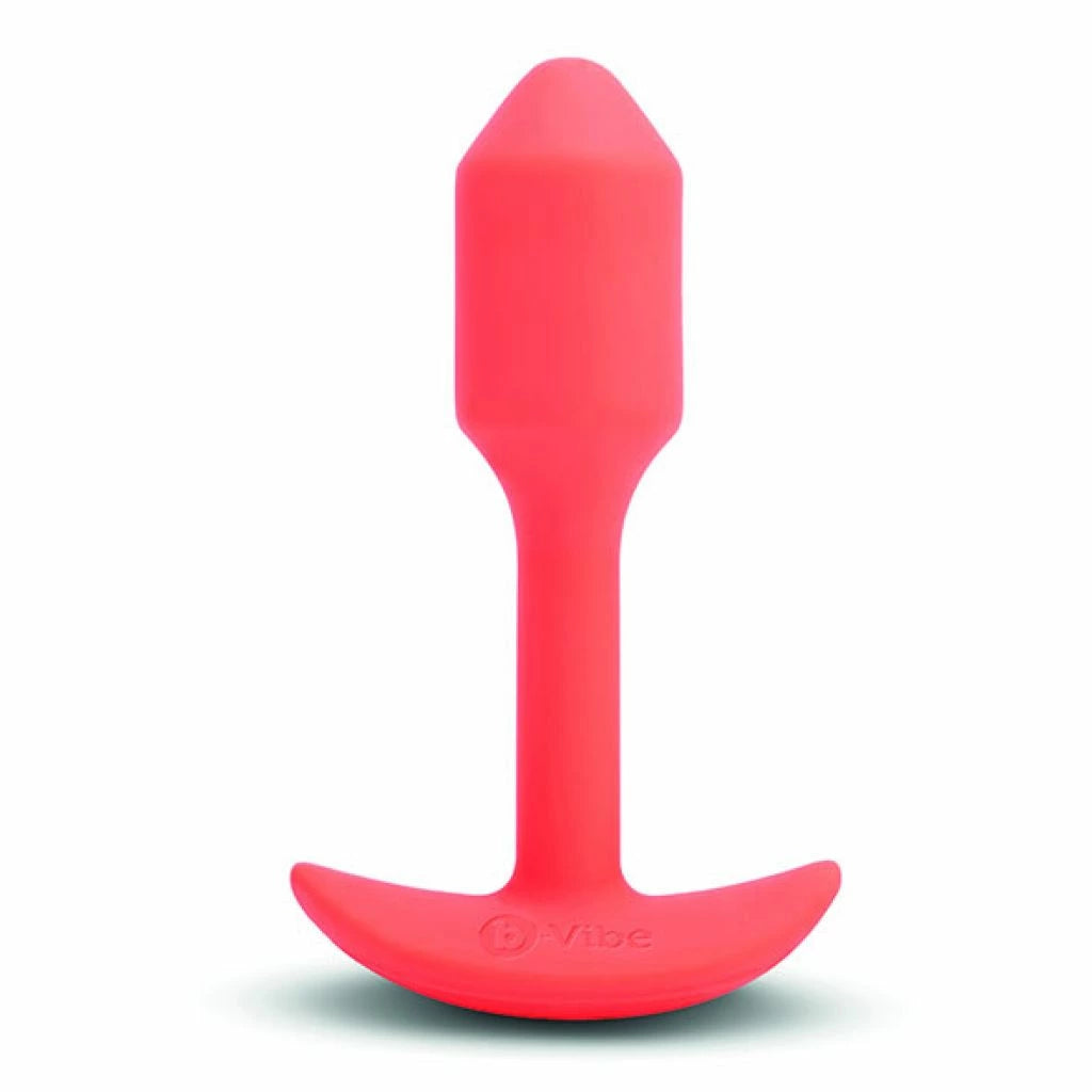 B-Vibe - Vibrating Snug Plug 1 Orange