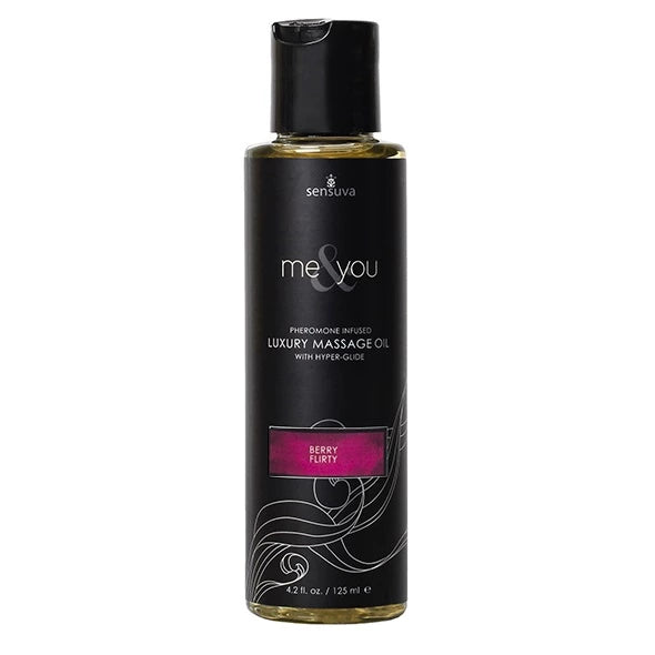 Sensuva - Me & You Berry Flirty Massage Oil 125 ml