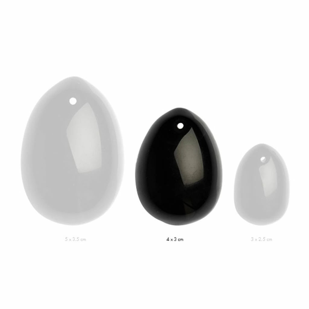 La Gemmes - Yoni Egg Black Obsidian M