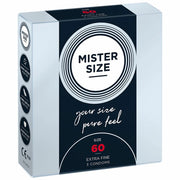 Mister Size - 60 mm Condoms 3 Pieces