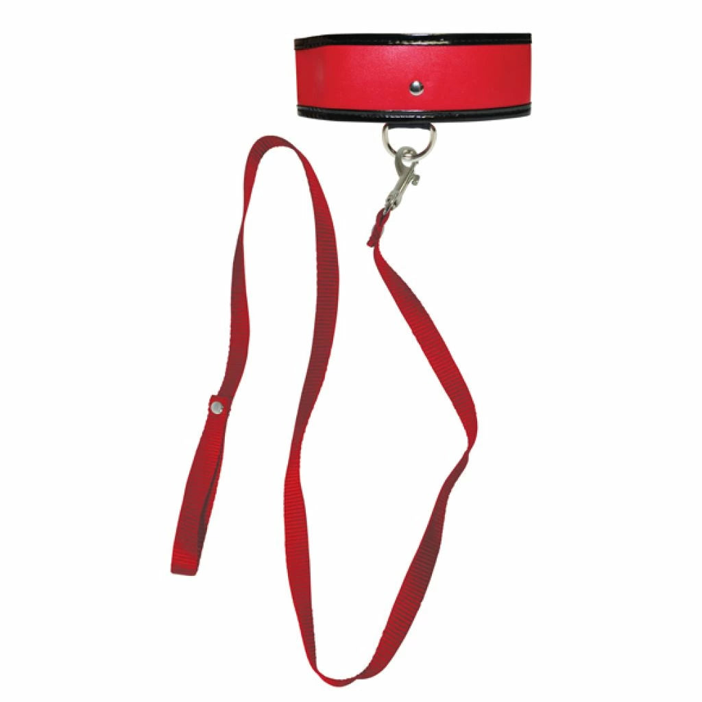 Sportsheets - Sex & Mischief Leash & Collar Red