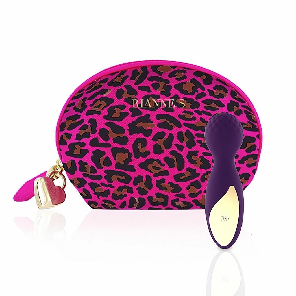 RS Essentials - Lovely Leopard Mini Wand Deep Purple