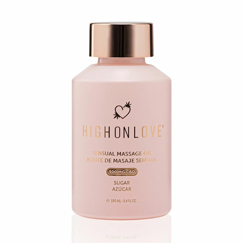 HighOnLove - CBD Sensual Massage Oil Sugar High 100 ml