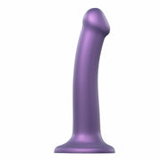 Strap-On-Me - Mono Density Dildo Metallic Shine Purple