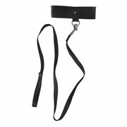 Sportsheets - Sex & Mischief Leash & Collar Black