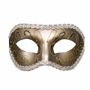 S&M - Grey Masquerade Mask