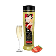 Shunga - Massage Oil Romance Strawberries & Champagne 240 ml