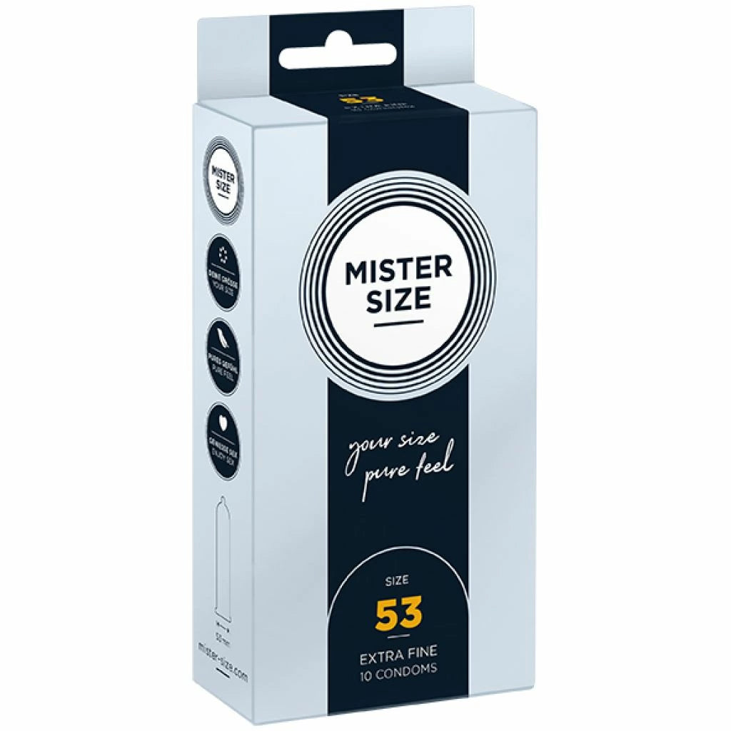 Mister Size - 53 mm Condoms 10 Pieces