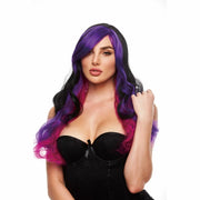 Pleasure Wigs - Brandi Wig Black & Purple