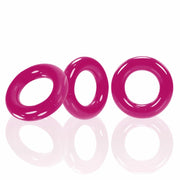 Oxballs - Willy Rings 3-pack Cockrings Hot Pink