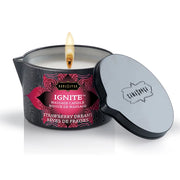 Świeca do masażu - Kama Sutra Ignite Strawberry Dreams 170g