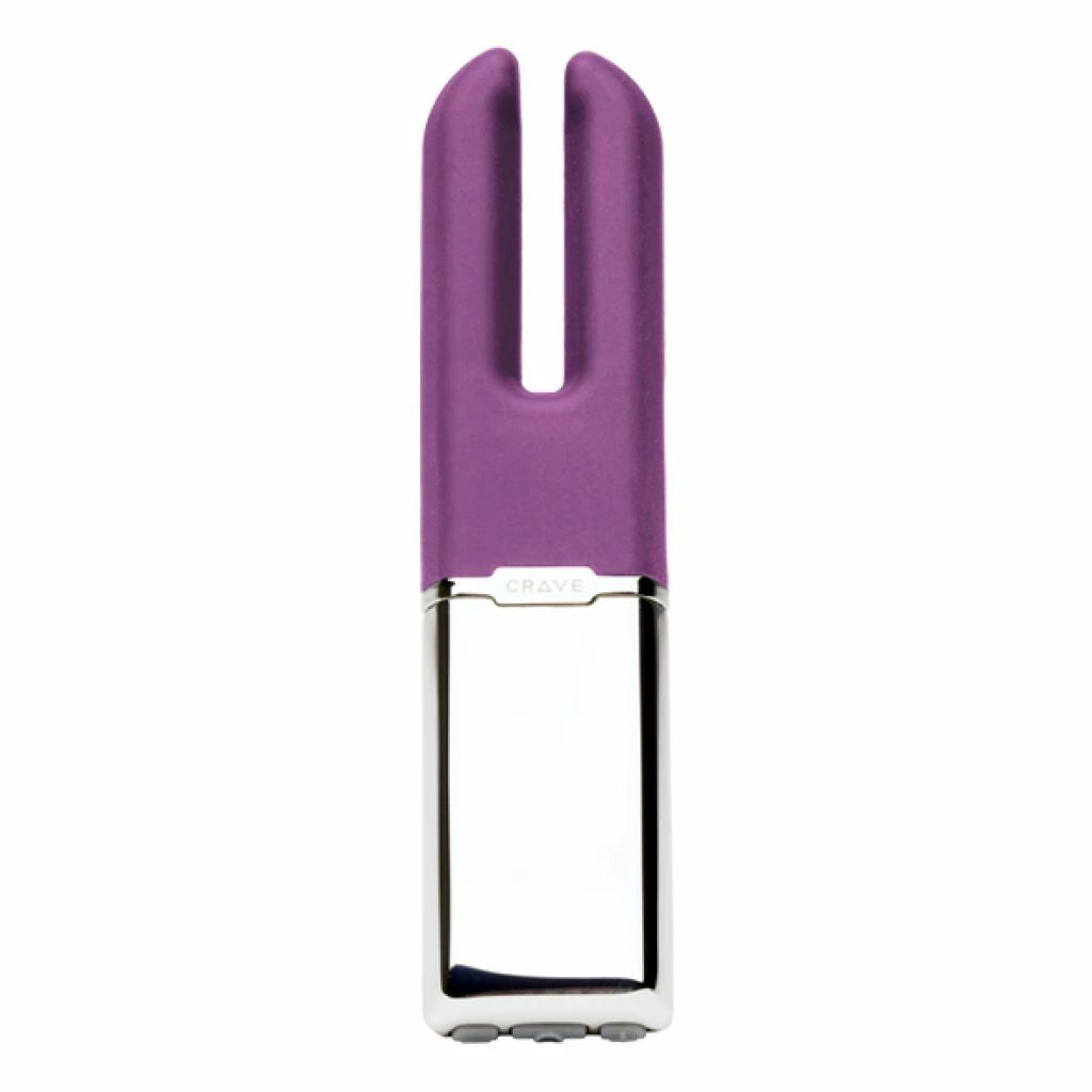 Crave - Duet Vibrator Purple