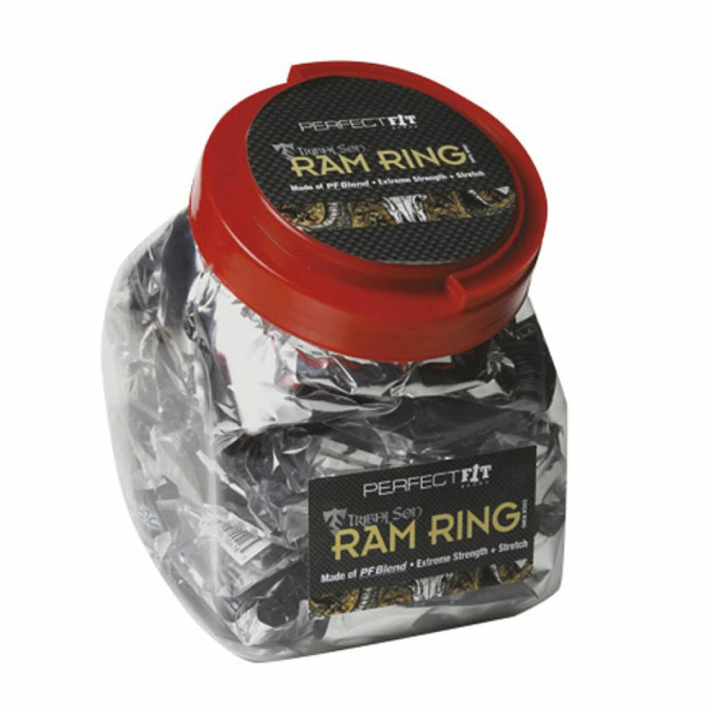 Perfect Fit - Ram Ring Black Fish Bowl 50 pcs