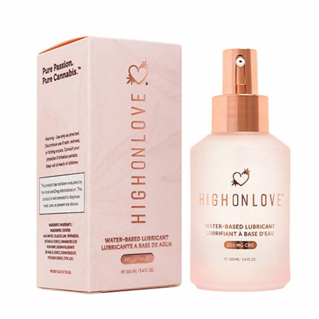 HighOnLove - Water Based Lubricant 200mg CBD 200 ml