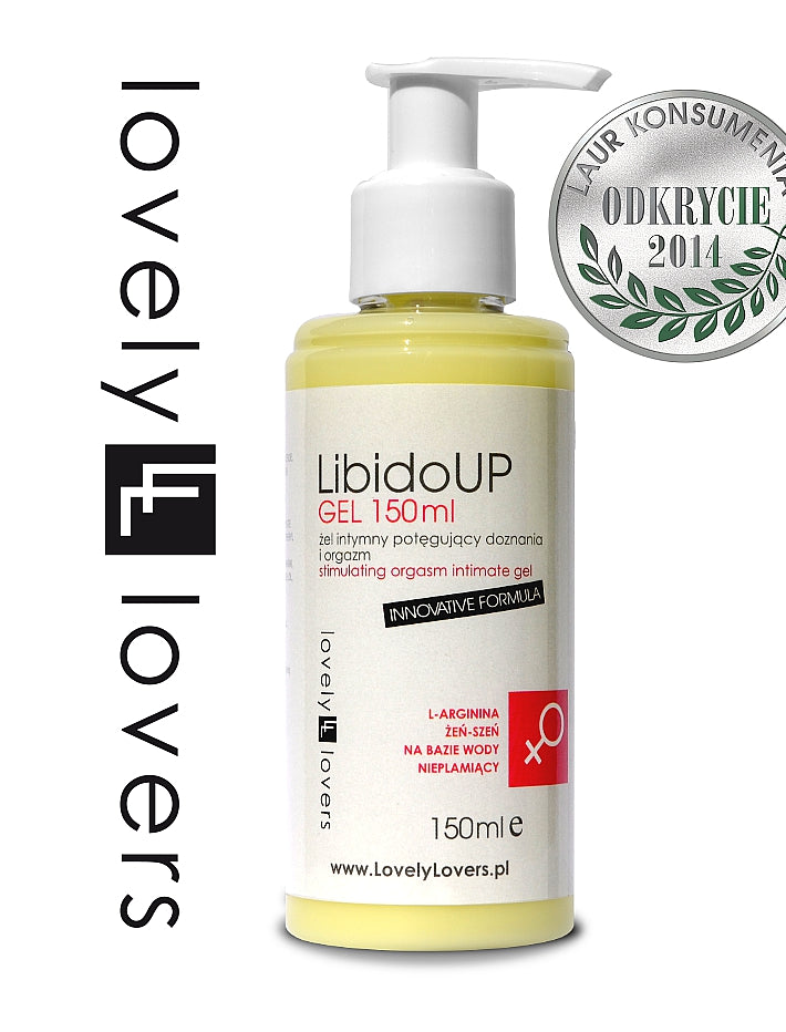 Lovely Lovers - kobiece libido i orgazm - LibidoUP Gel 150 ml