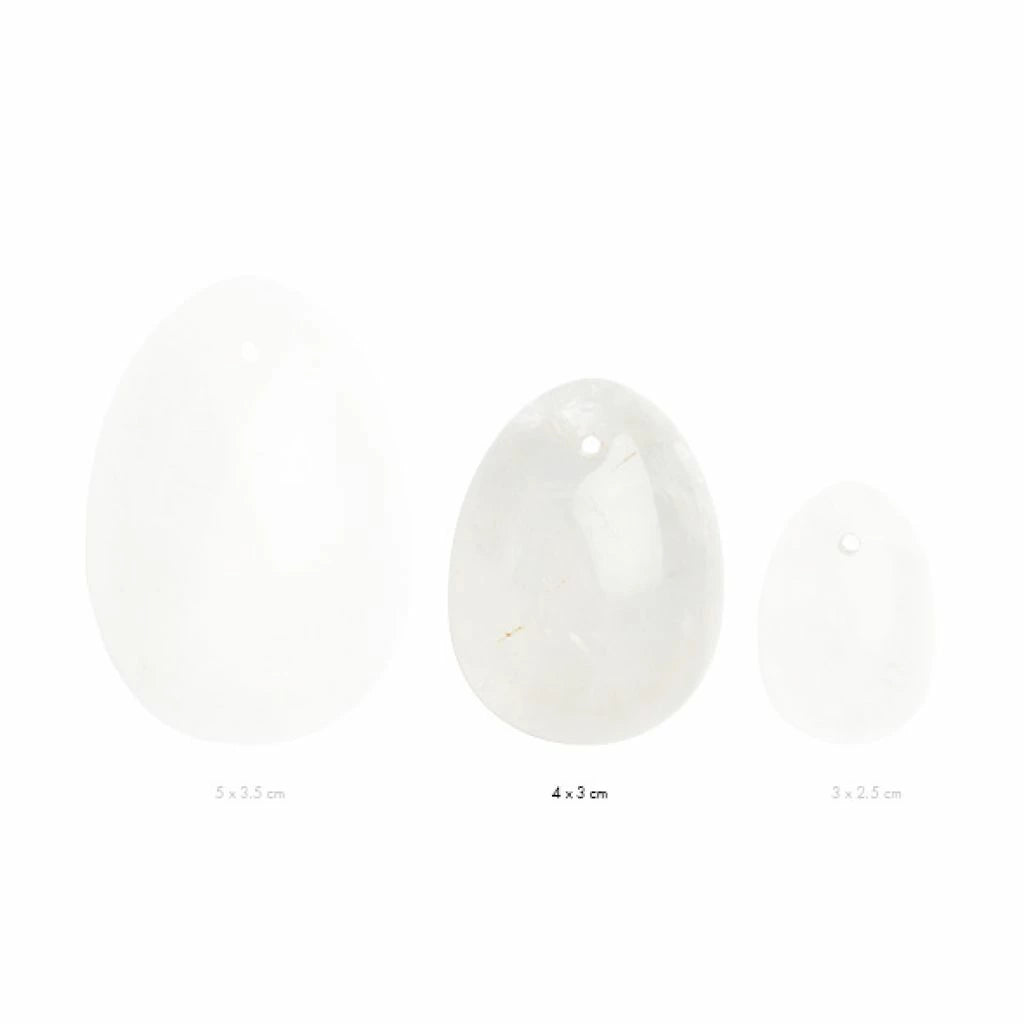 La Gemmes - Yoni Egg Clear Quartz M