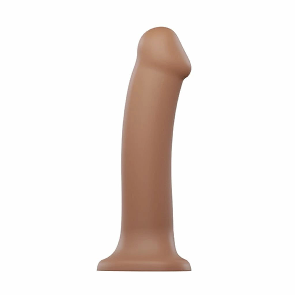 Strap-On-Me - Dual Density Bendable Dildo Caramel L