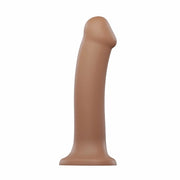 Strap-On-Me - Dual Density Bendable Dildo Caramel L