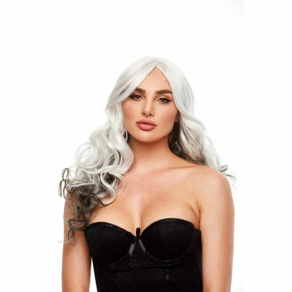 Pleasure Wigs - Gina Wig Grey & Black