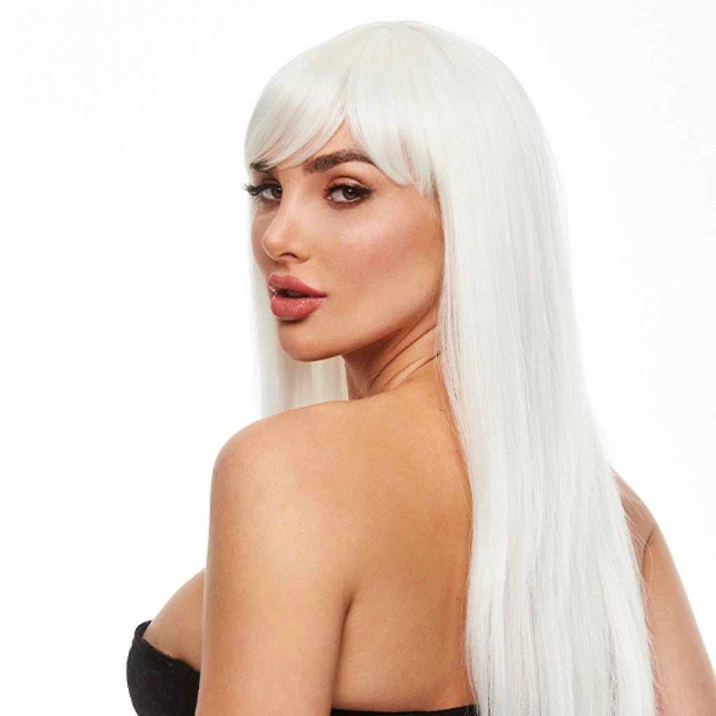 Pleasure Wigs - Amber Wig White Glow in the Dark