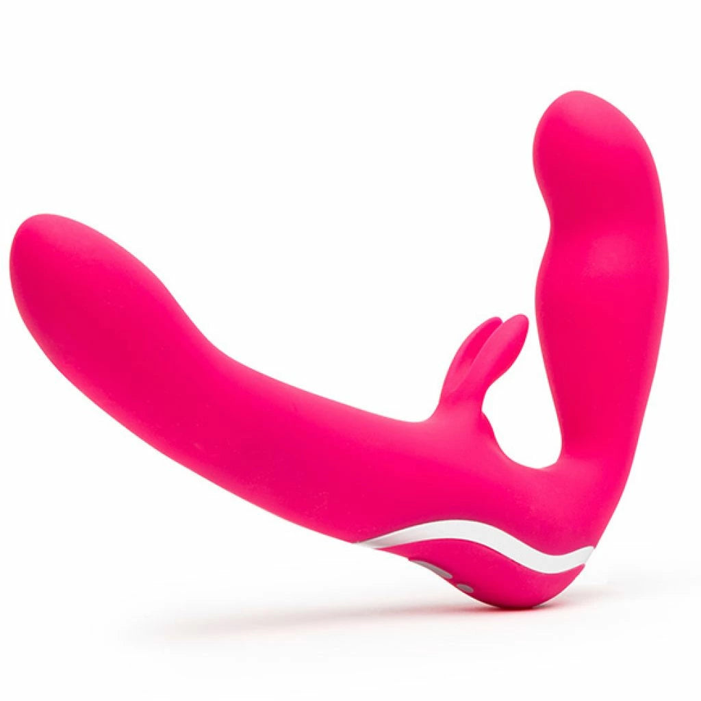 Happy Rabbit - Strapless Strap-On Pink