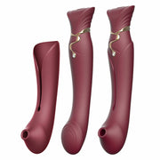 Zalo - Queen Set Wine Red