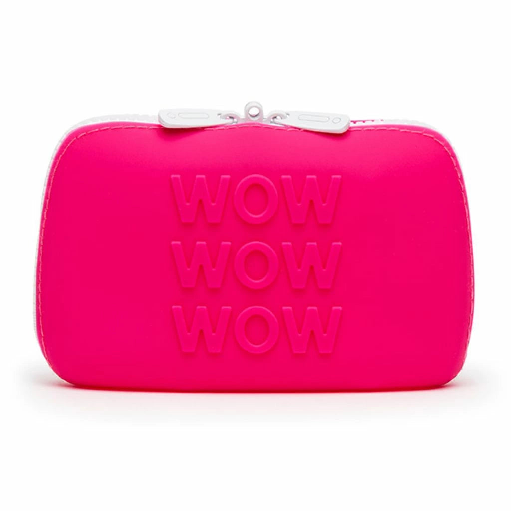 Happy Rabbit - WOW Storage Zip Bag Small Pink