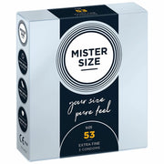 Mister Size - 53 mm Condoms 3 Pieces