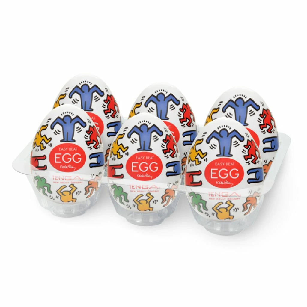 Tenga - Keith Haring Egg Dance (6 Pieces)