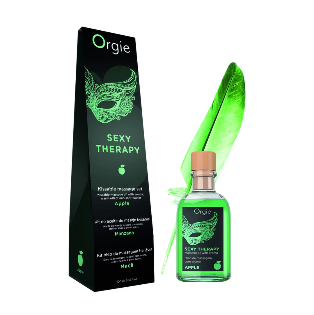 Orgie - Lips Massage KitĂ Apple 100 ml