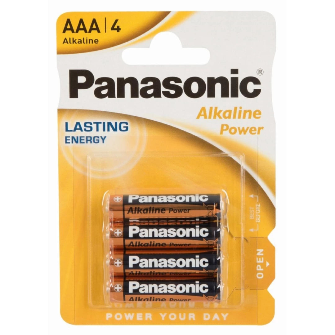 Super Alkaline AAA Batteries 4 pcs