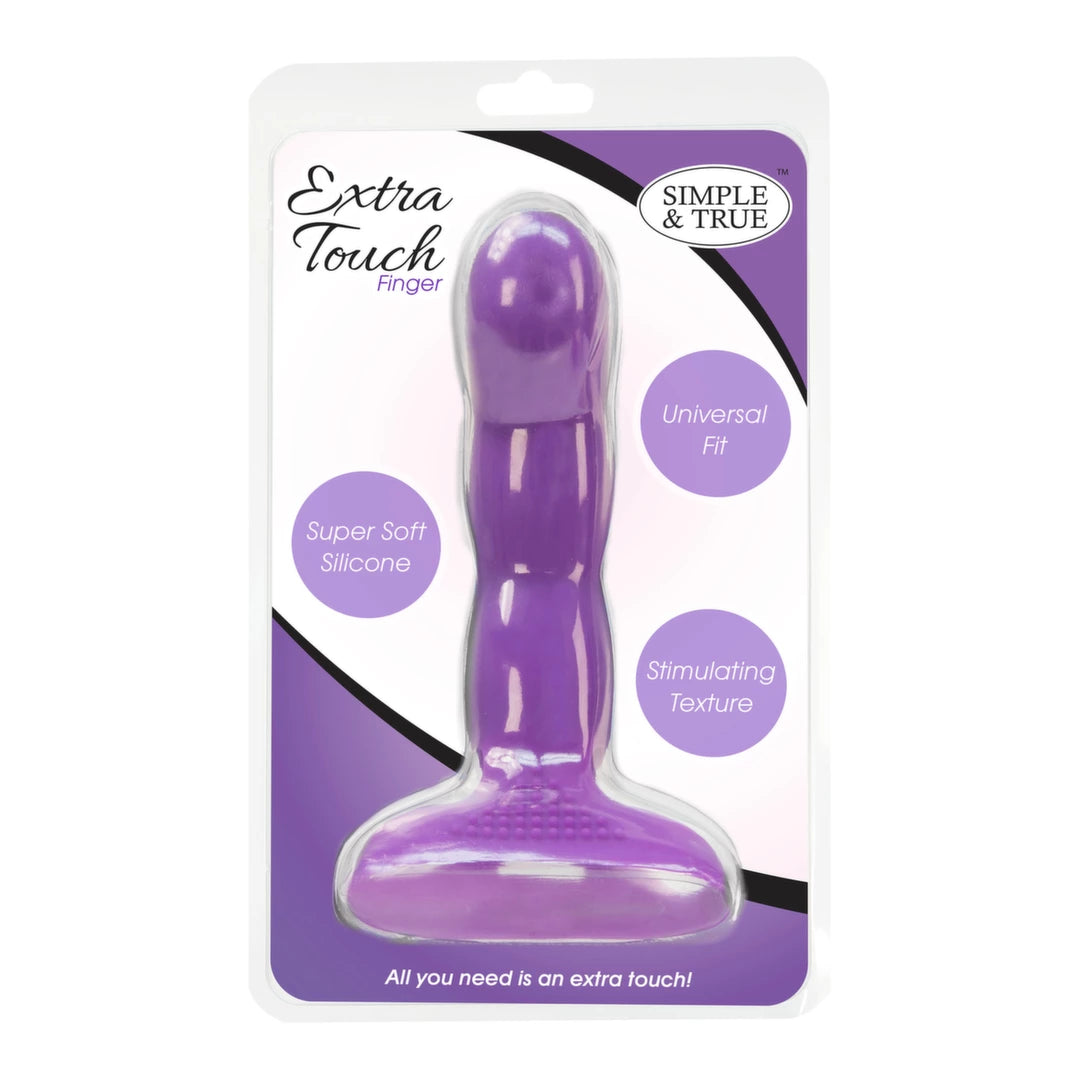 PowerBullet - Extra Touch Finger Dong Purple