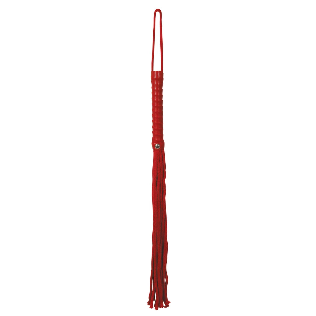 Sportsheets - Sex & Mischief Red Rope Flogger