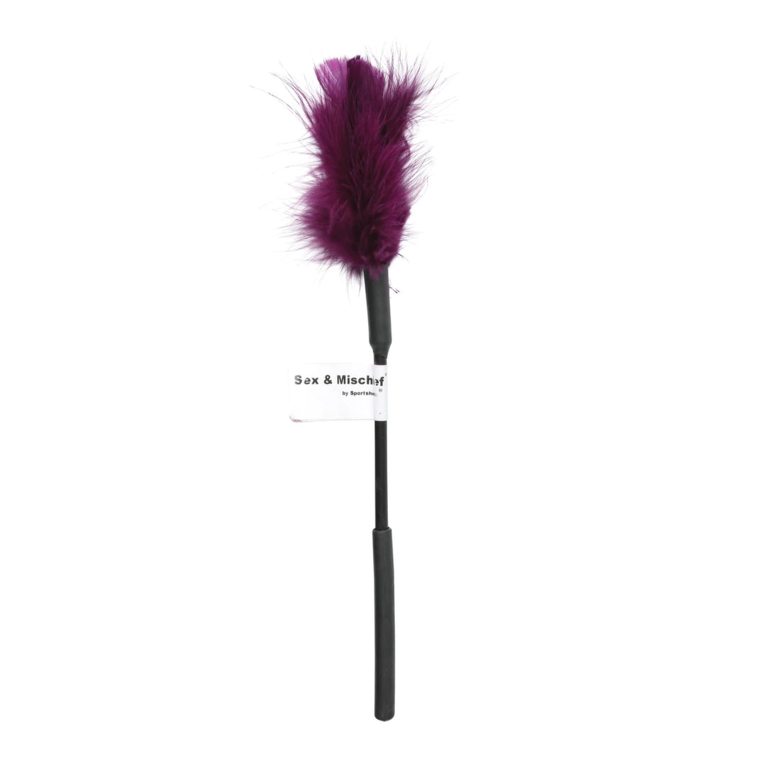 Sportsheets - Sex & Mischief Feather Tickler Purple