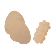 Bye Bra - Breast Lift Pads + Satin Nipple Covers A-C Nude