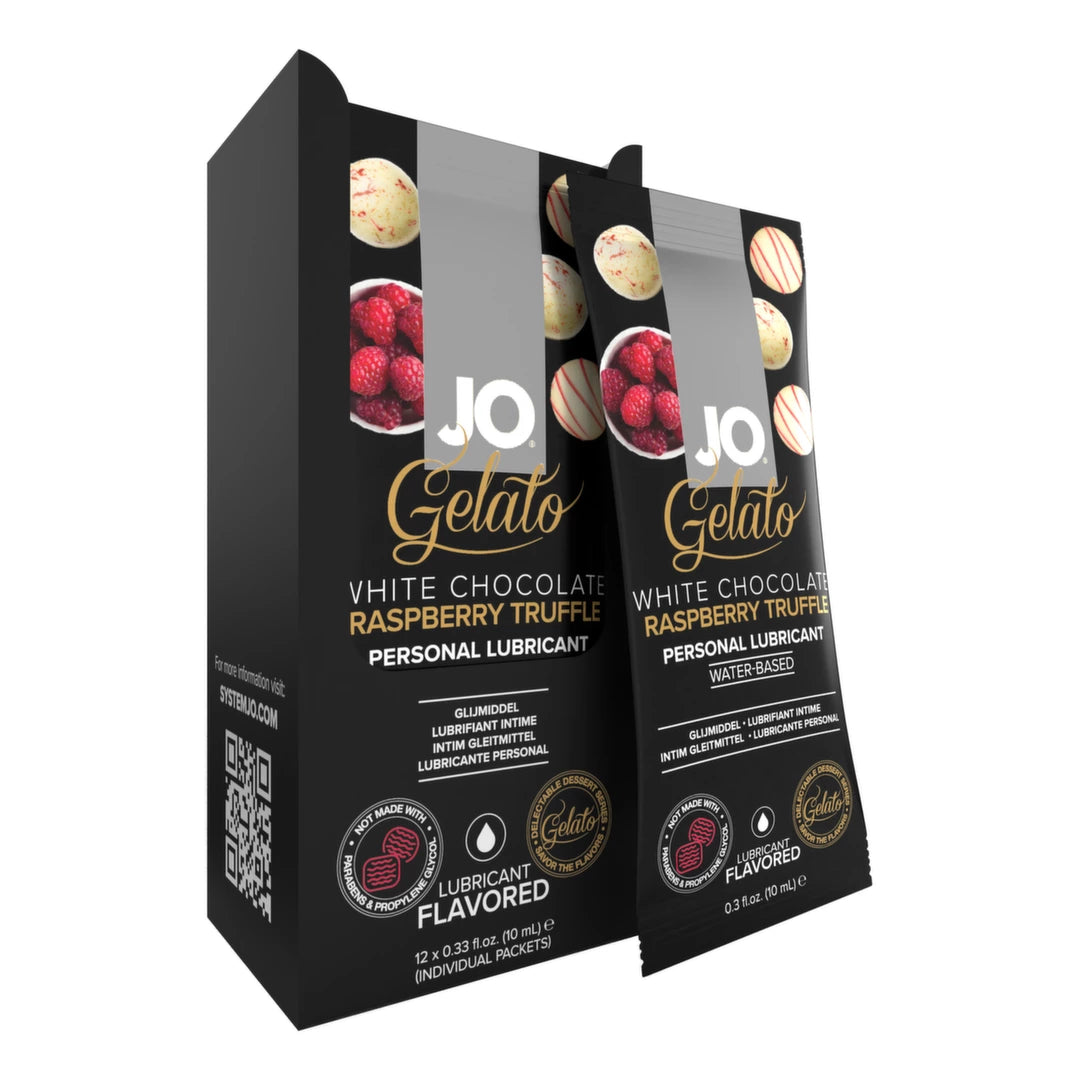 System JO - Foil Pack Display Box Gelato White Chocolate Raspberry