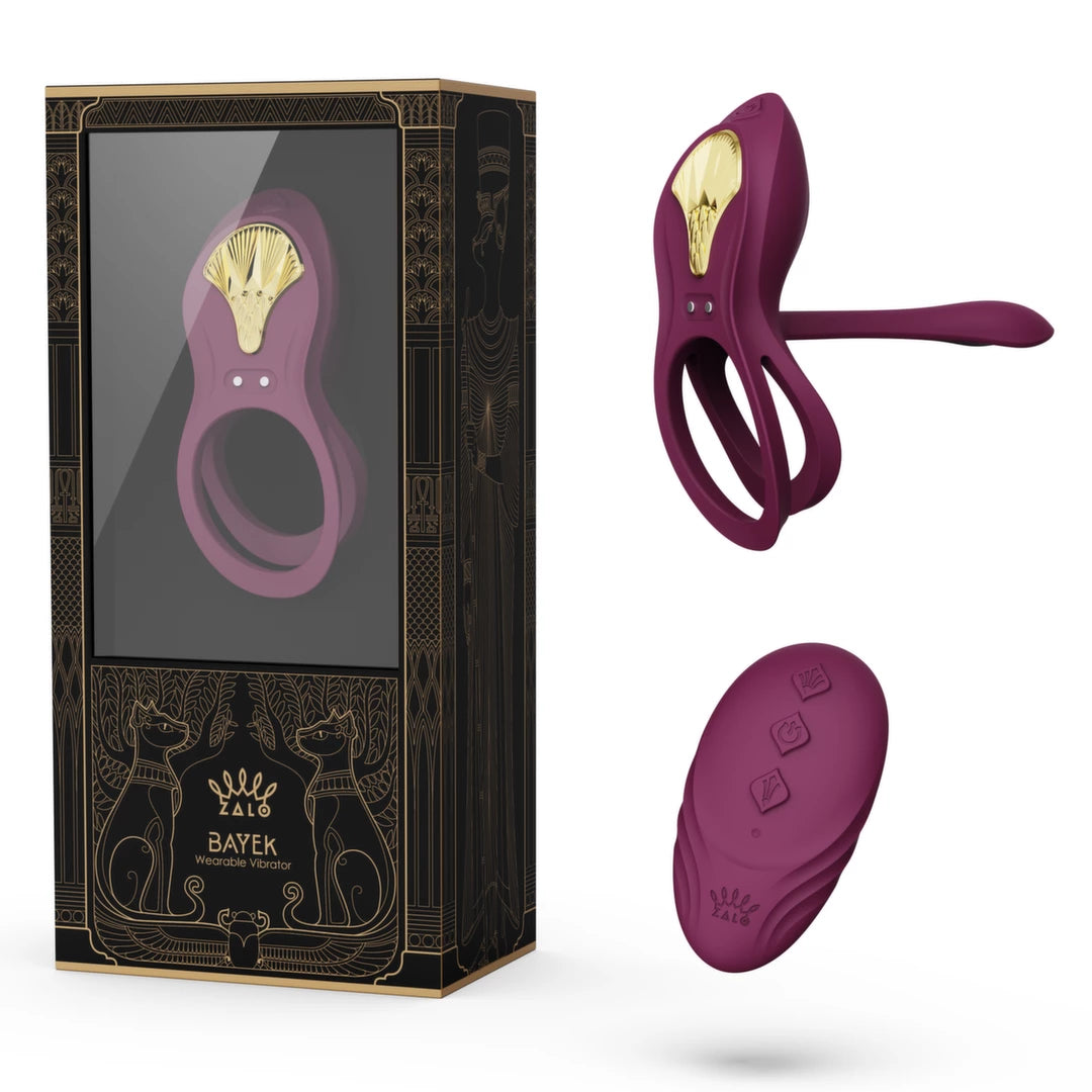 Zalo - Bayek Wearable Vibrator Velvet Purple