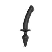 Strap-On-Me - Switch Plug-in Semi-Realistic Dildo Black S