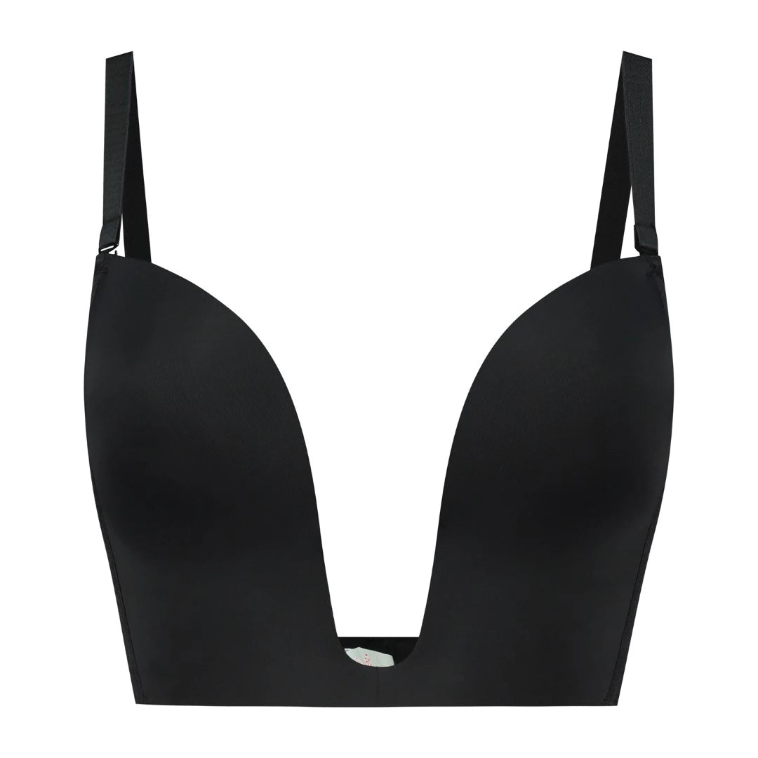 Bye Bra - Ultra Plunge Bra Black S