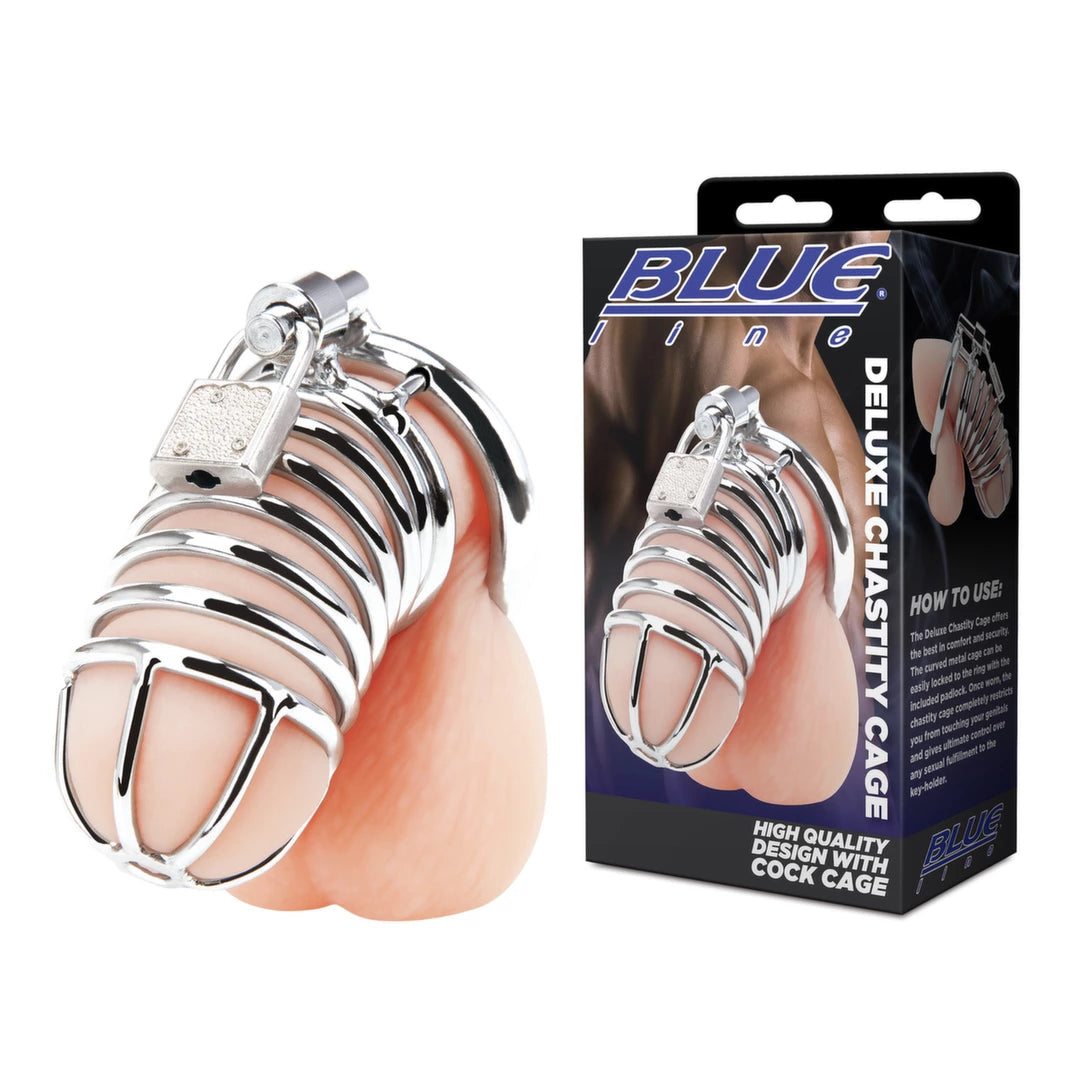 Blueline - Deluxe Chastity Cage