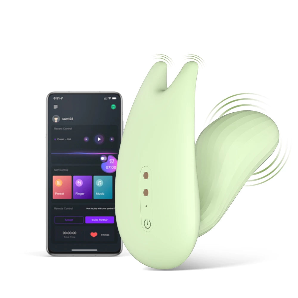 Magic Motion - Umi Smart Wearable Dual Motor Vibrator Green