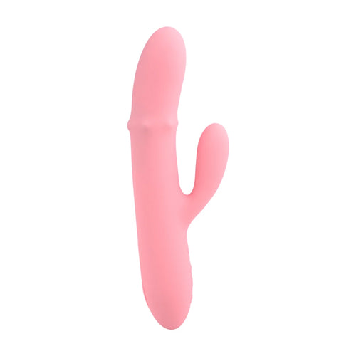 Svakom - Mora Neo Interactive Thrusting Vibrator Peach Pink