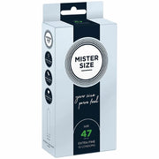 Mister Size - 47 mm Condoms 10 Pieces