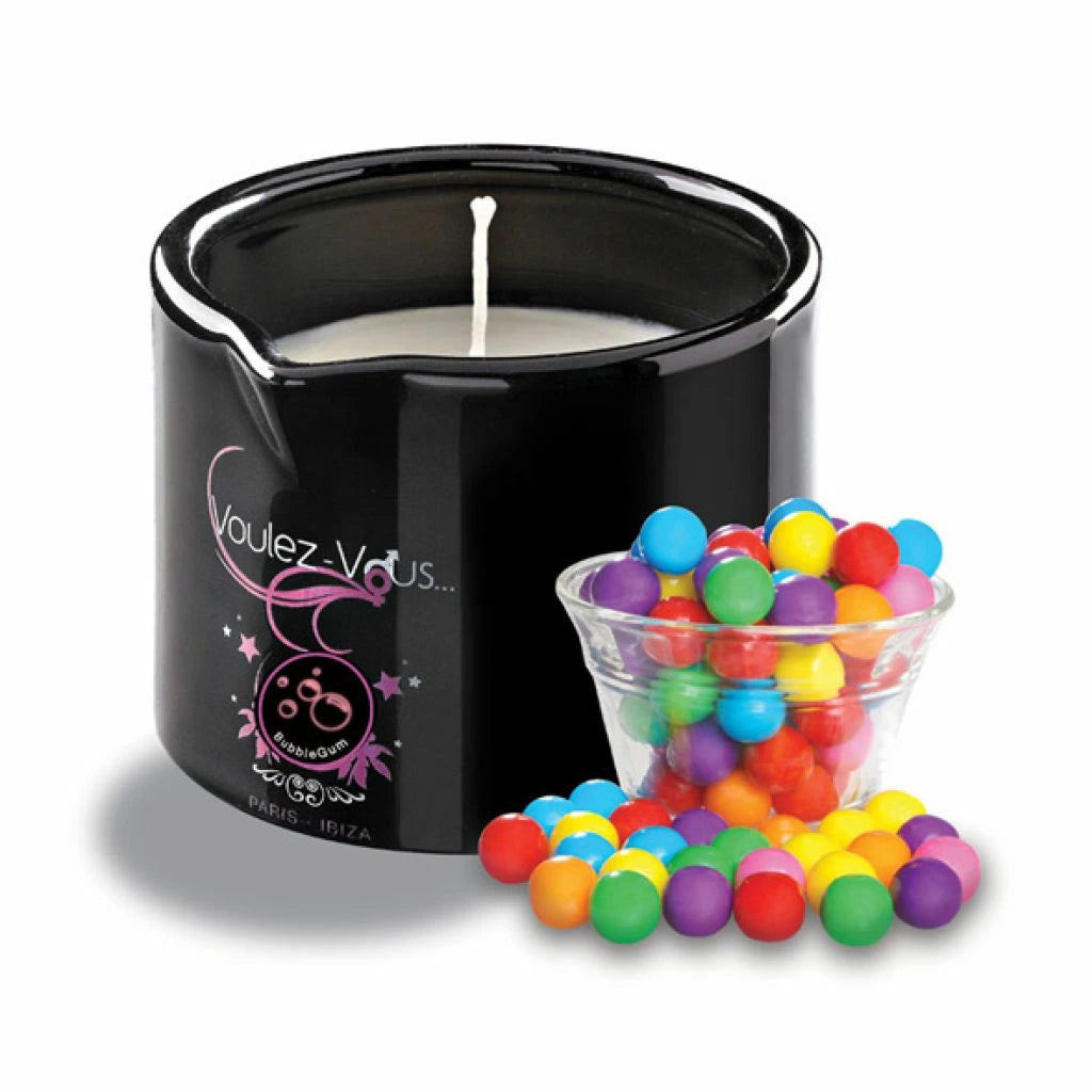 Voulez-Vous... - Massage Candle Bubblegum 180 ml