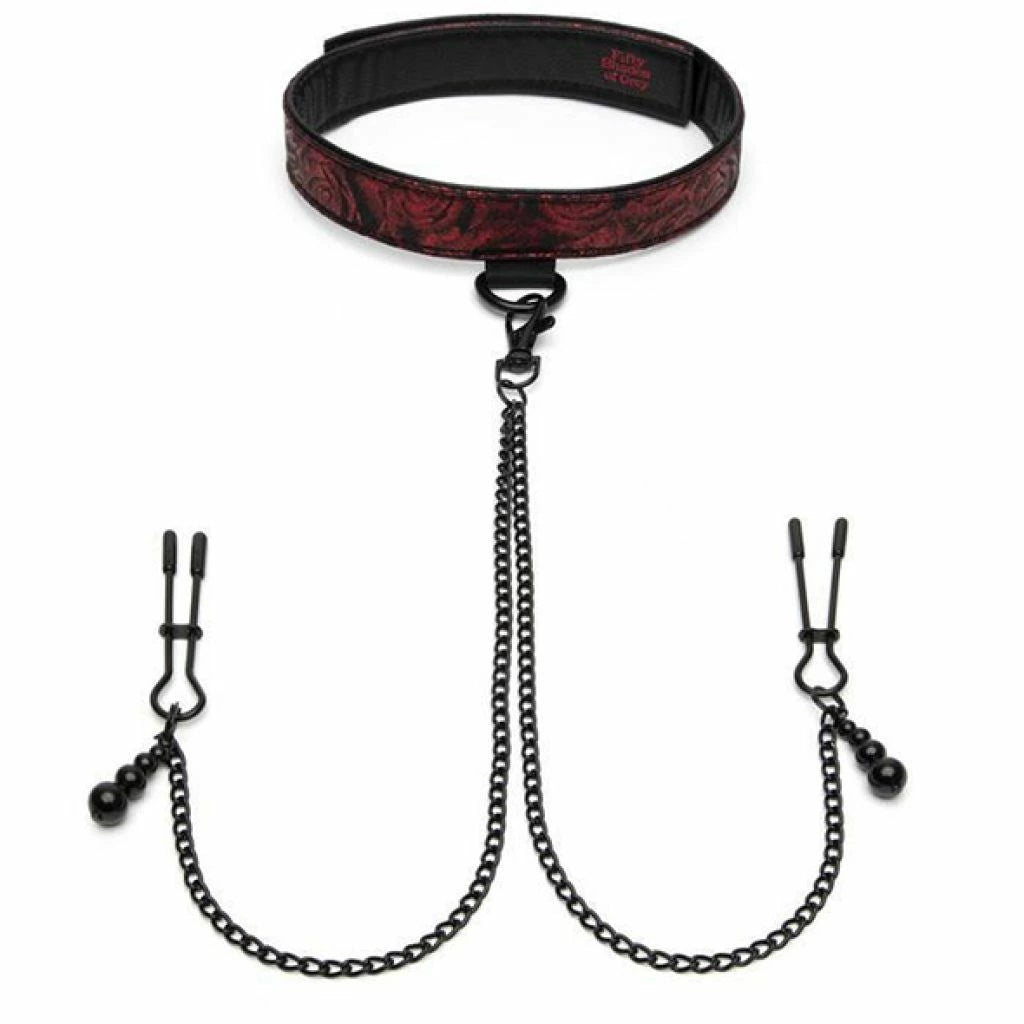 Fifty Shades of Grey - Sweet Anticipation Collar Nipple Clamps