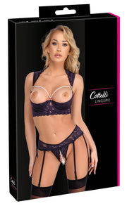 Shelf Bra Set Purple 75B/S