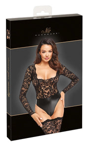 Noir lace body L