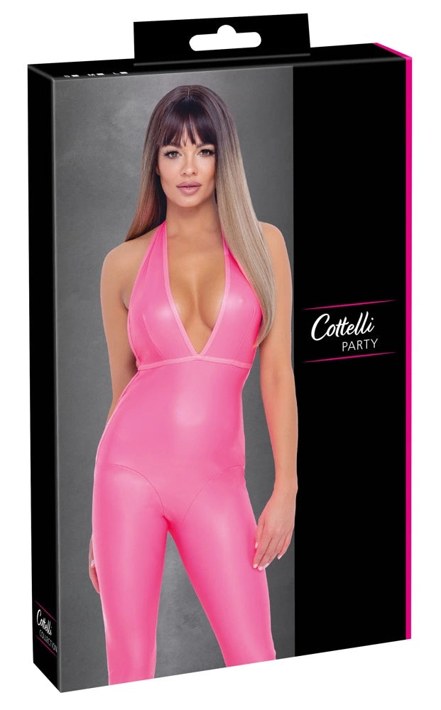 Jumpsuit hot pink M