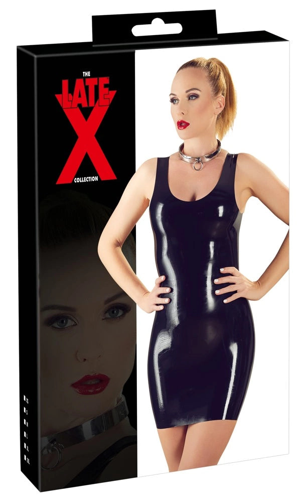 Latex Mini Dress XS