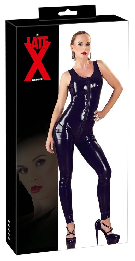 Latex Catsuit black S